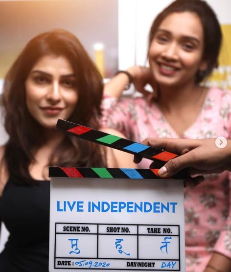 Mira Jagannath appeared in the web series Live Independent