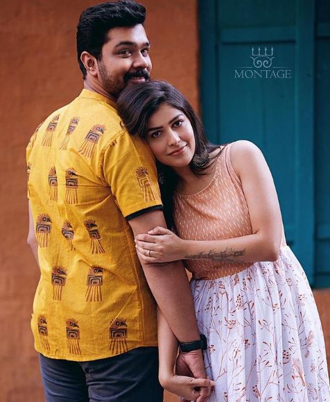 Mira Jagannath with actor Suyash Tilak