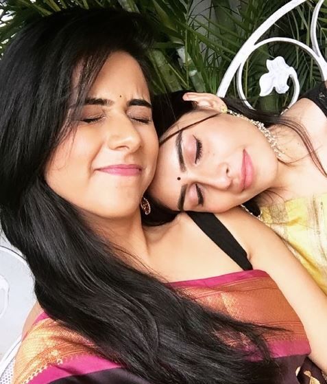 Mira Jagannath with her bestie