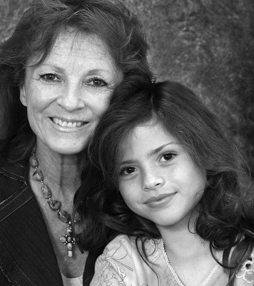 Morgan Eastwood with her grandmother Mary Lou Ruiz