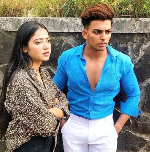 Muskan Sharma and her ex boyfriend