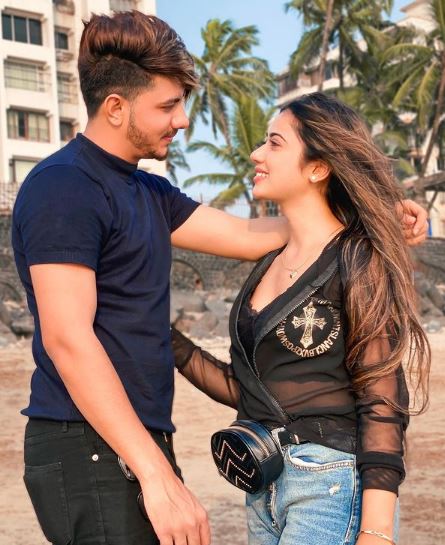 Muskan Sharma with Aamir Arab