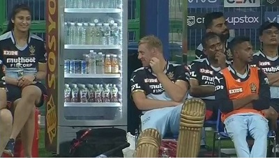 Navnita Gautam's viral picture with Kyle Jamieson