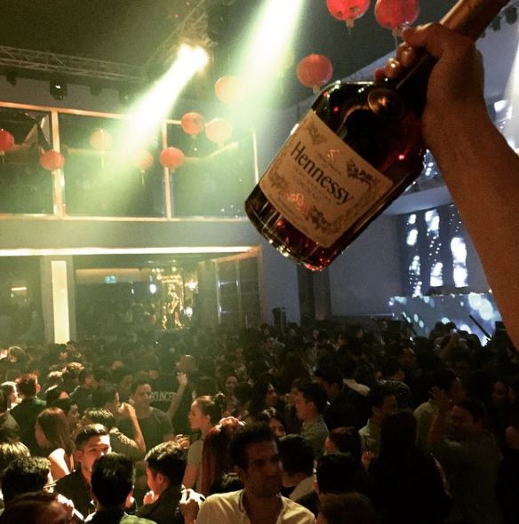 Neil Arce consumes alcohol