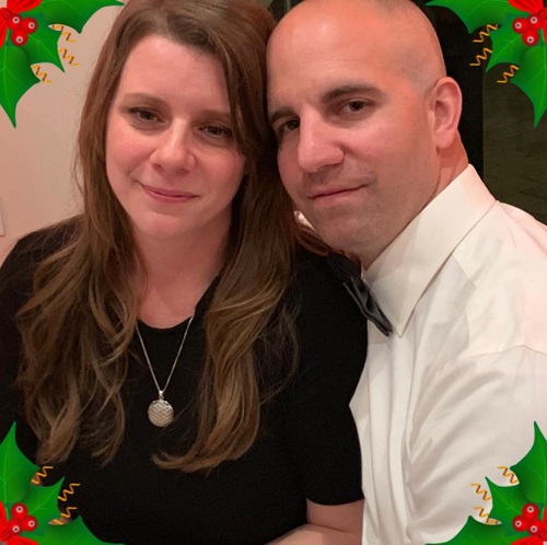 Nichole Schmidt with her husband Jim Schmidt