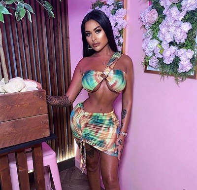 Nikita Jasmine is also a famous model for lingerie and underwear brand named, Belle Ragazza