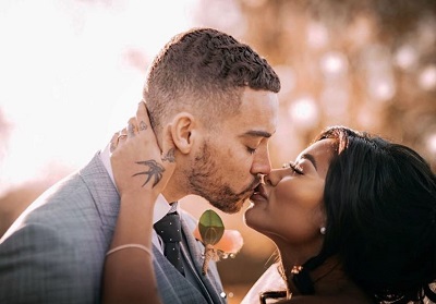 Nikita Jasmine with her husband Ant Poole
