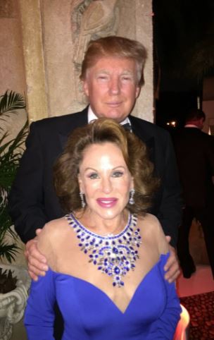 Nikki Haskell and Donald trump
