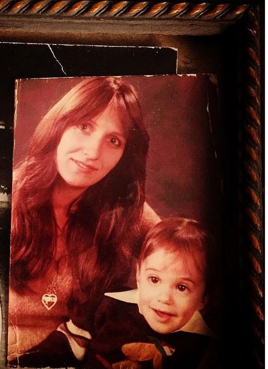Old image of Moses Hacmon with his mother