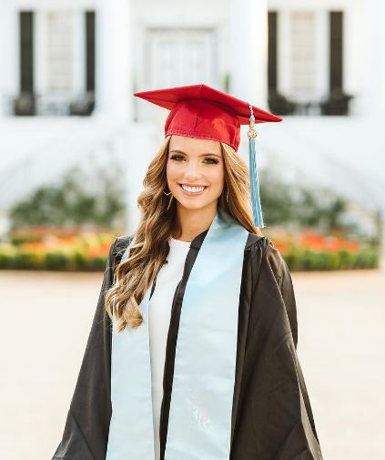 Sophie Scott completes her graduation