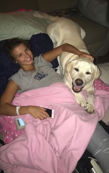Sophie Scott is an animal lover