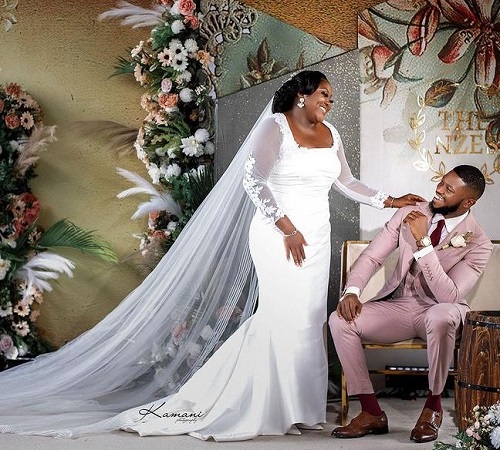 Stan Nze and Blessing Jessica Obasi married on September 11, 2021