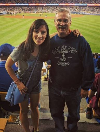 Stephanie Patrick and her father