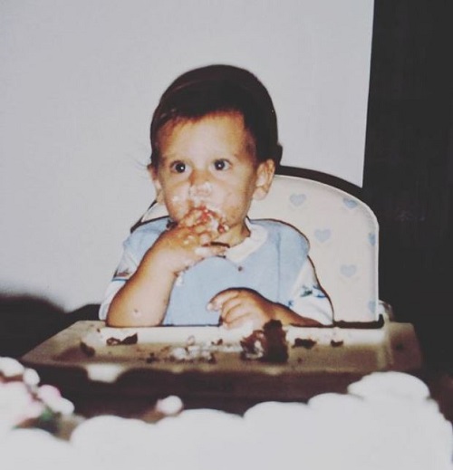 Teddy Geiger Childhood picture