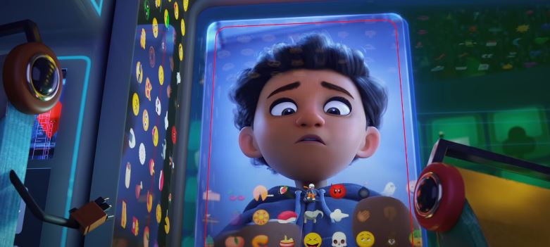 The Emoji Movie shows the imaginary lives of emojis