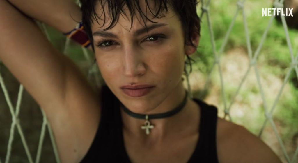 The female lead role is played by Úrsula Corberó in Money Heist Season 5