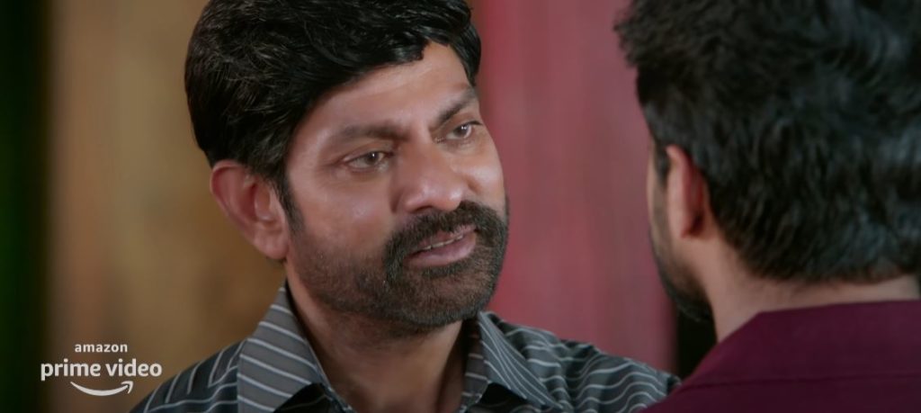 The role of Jagapathi Babu is acted by Bosu Babu