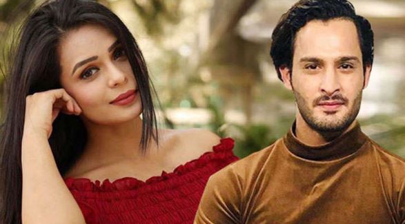 Umar Riaz and Sonal Vegurlekar