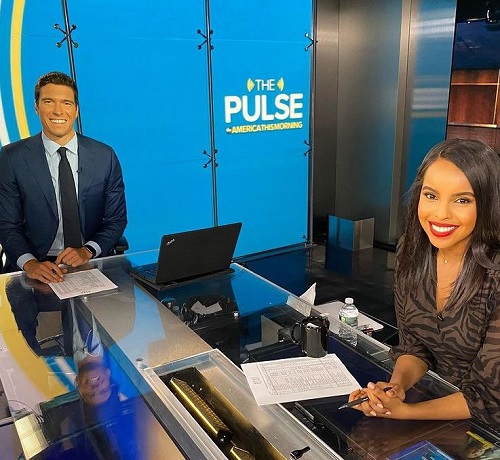 William Reeve works as a news anchor at ABC News