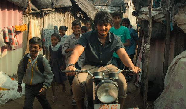 Actor Akash Puri played the lead role in the film Romantic