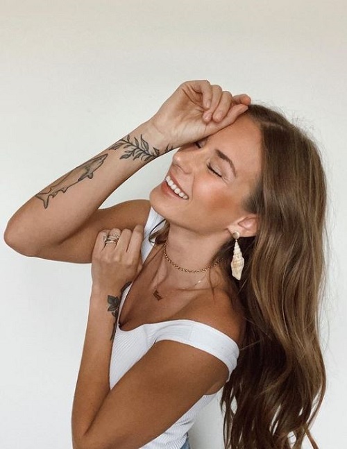 Alexis Sharkey tattoos