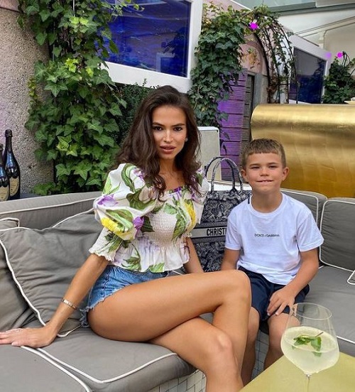 Anastasia Klimko and her spouse Lothar Matthäus shares a son Milan Matthäus together