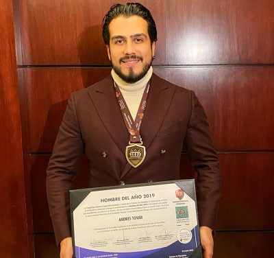 Andres Tovar got honour from International Honoris Causa Foundation for his work