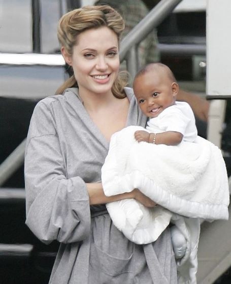 Angelina Jolie adopted Zahara on July 6, 2005