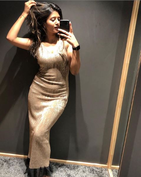 Anjali Arora first Instagram picture