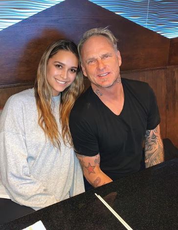 April Love Geary and her father