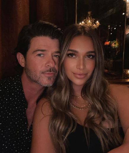 April Love Geary with her fiance