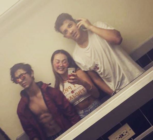 Aryan Khan and his college friends