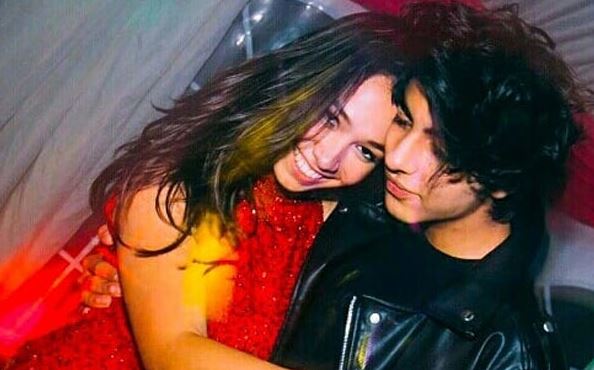 Aryan Khan with his foreign girlfriend