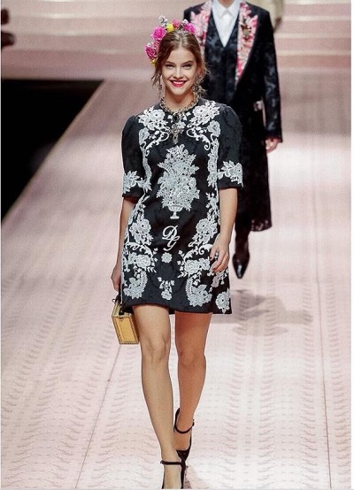 Barbara Palvin during rampwalk