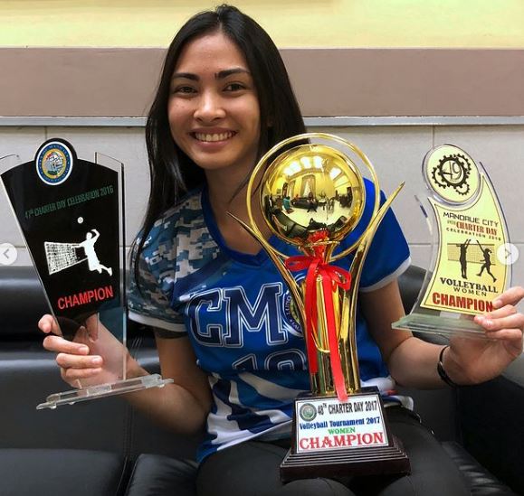 Beatrice Luigi Gomez won awards for Volleyball matches