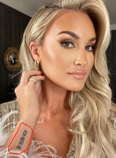 Brittany Aldean tattoos