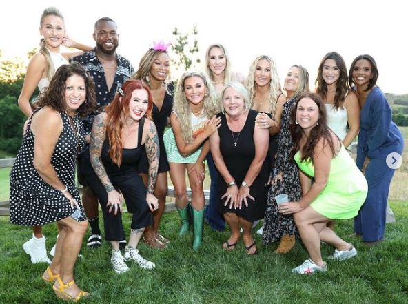 Brittany Aldean with her friends