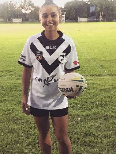 Brooke Blurton was a rugby player