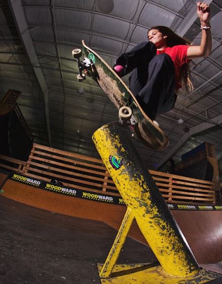 Brooklinn Khoury is a professional skateboarder