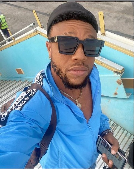 Charles okocha in black shades