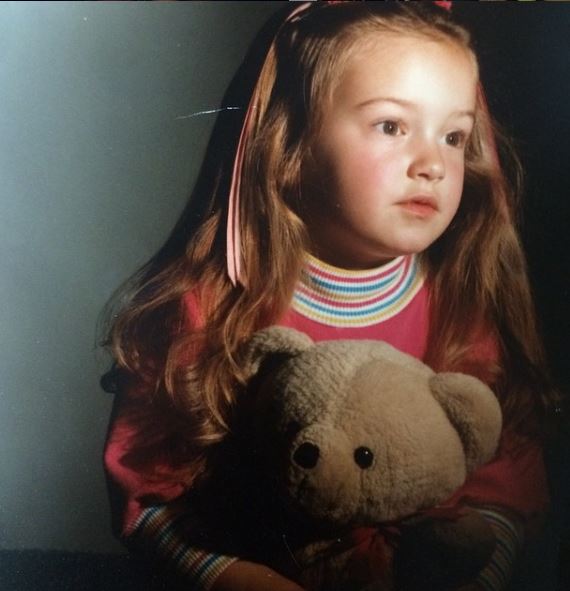 Childhood image of Kortnie O’Connor