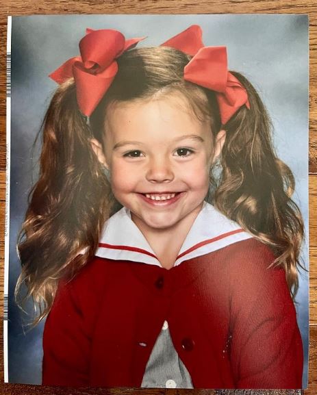 Childhood photo of Meghan King