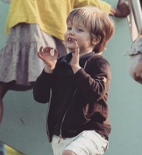 Childhood photo of Shiloh Jolie-Pitt