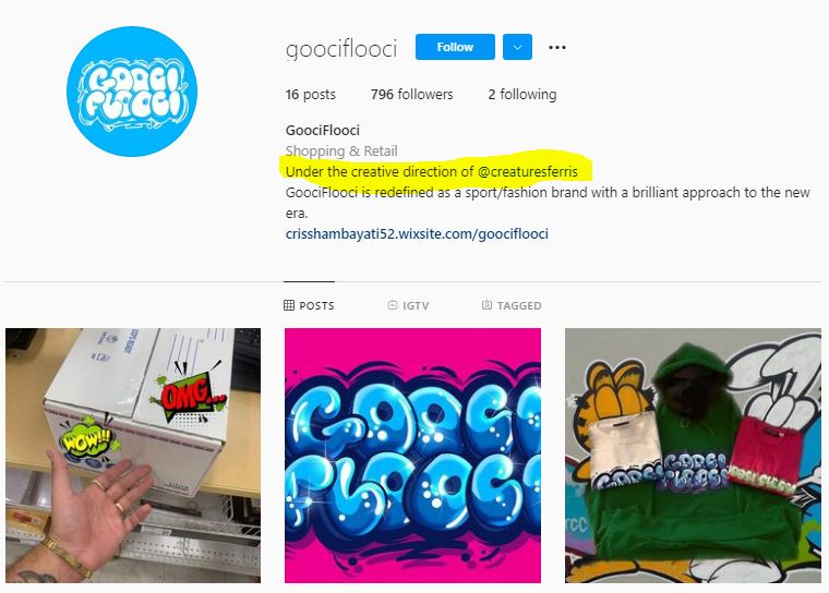 Chris Pearson was the owner of GoociFlooci
