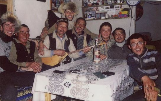 Cory Tran with his family members