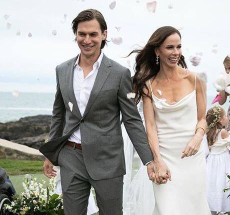 Craig Coyne with his wife Barbara BushCraig Coyne with his wife Barbara Bush
