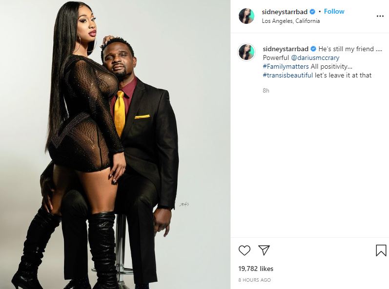 Darius McCrary denies he’s dating Sidney Starr