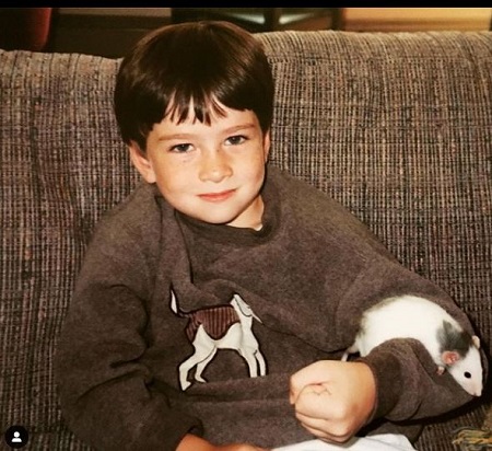Dylan Arnold childhood picture
