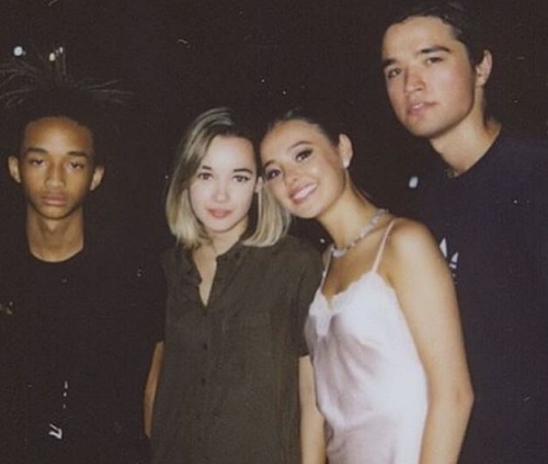 Eileen Kelly was snapped with Sarah Snyder and Jaden Smith