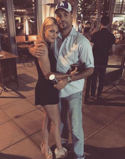 Emma Krokdal with her former partner Global Marrocco